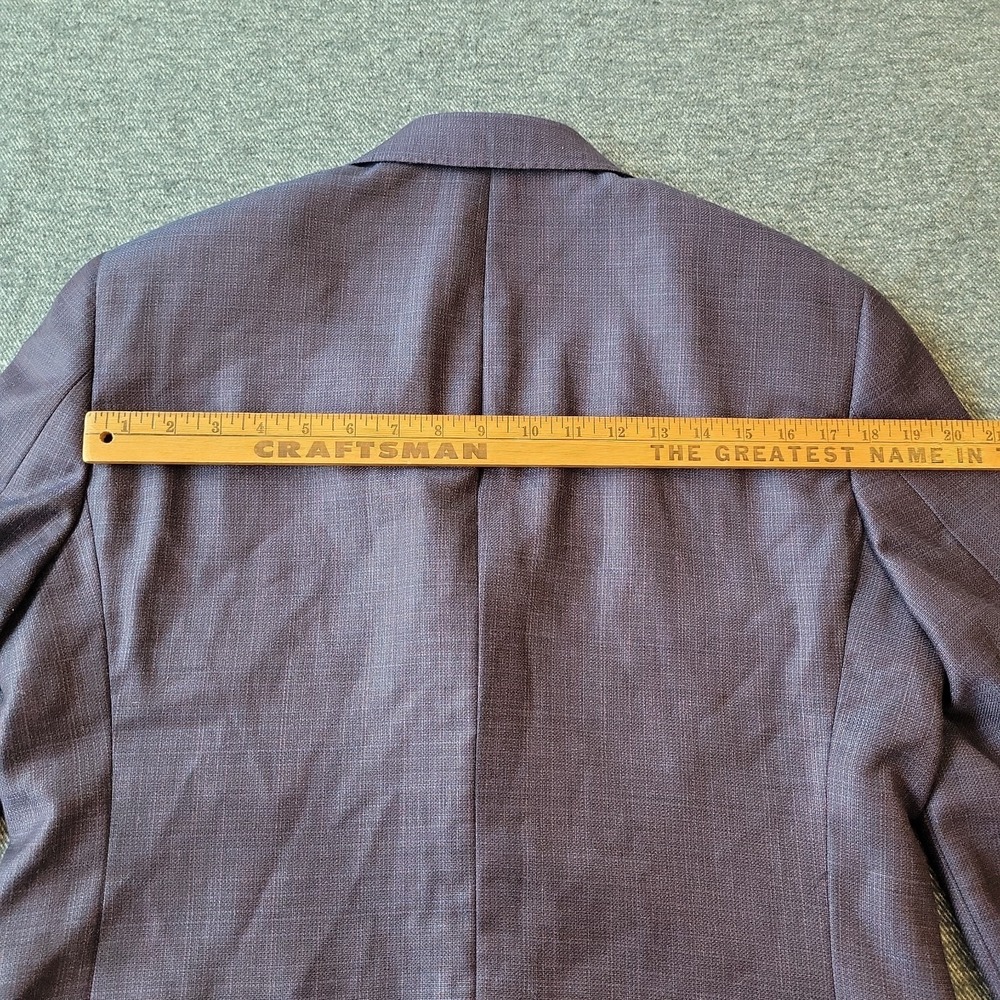 Psycho Bunny Blazer Men's 42R‎ Purple Wool Robert Godley Union Skull Lining - Picture 13 of 13